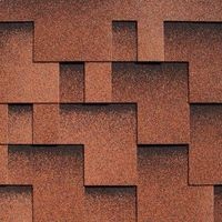 Мягкая черепица Katepal Rocky (Роки), терракота