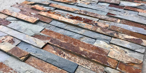 3D панели Сланец Dark Multicolor Classic 14