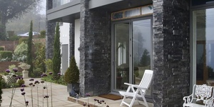 3D панели Сланец Black Slate Modern3