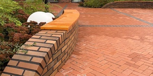 Клинкер тротуарный ЛСР "Эдинбург", тёмно-красный 11