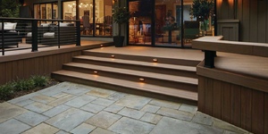 еррасная доска из ДПК Bamberg, Solid, African Bubinga