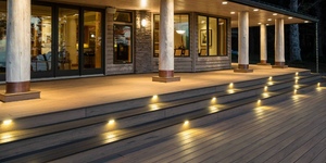 Террасная доска из ДПК Bamberg, Solid, Lebanese Cedar