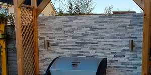 3D панели Мрамор Cloudy Grey Classic 15