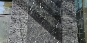 3D панели Сланец Black Waterfall Pencil2