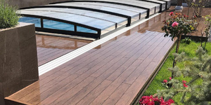 Террасная доска из ДПК Bamberg, Solid, African Bubinga11