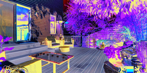 Террасная доска из ДПК Bamberg, Square, Lebanese Cedar6