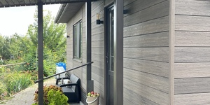 Террасная доска из ДПК Bamberg, Square Fossiled, Brazilian Walnut 4