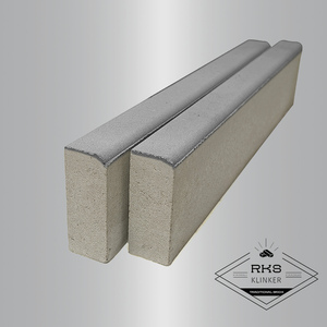 Поребрик тротуарный бордюр BRAER, БР100.20.8, серый