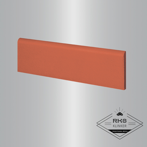 Клинкерный плинтус King Klinker, 01 Ruby red, 245х73х10 мм