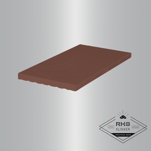 Клинкерная напольная плитка-подступень, 03 Natural brown, 245х150х12