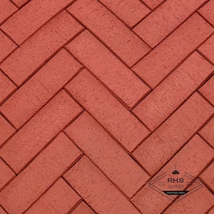 Кирпич полнотелый клинкерный ЛСР, "Лондон" красный, Лонг