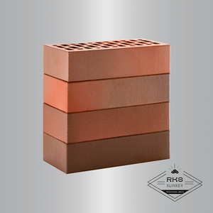 Кирпич облицовочный ЛСР, Красный Флэшинг, 1НФ