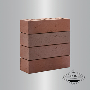 Клинкерный кирпич ЛСР "Антверпен" тёмно-терракотовый, Винтаж, 0.7НФ