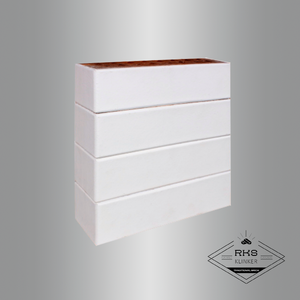 Кирпич клинкерный ЛСР "Вернамо" белый, гладкий, 0.7 НФ