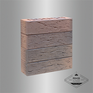 Клинкерный кирпич ЛСР "Прага" светло-коричневый флэш, береста, 0,7НФ