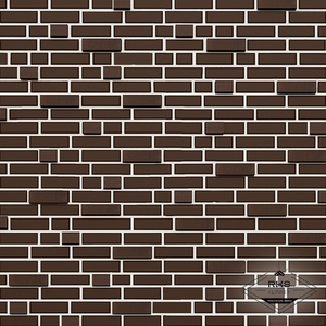 Кирпич облицовочный полнотелый ЛСР коричневый 3D, М-400, F-100