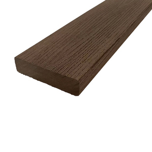 Лавочный брус ДПК полнотелый Outdoor STORM, Коричневый микс, 80х20