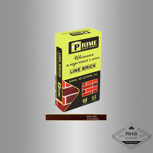 Кладочная смесь PRIME LineBrick "Wasser" 4553/шоколадная