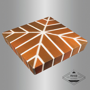 Кирпичные колпаки на столб "Баварская кладка", Гладкий, шов Белый