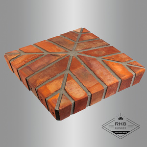 Кирпичные колпаки на столб "Энгельсский М200", шов Серый