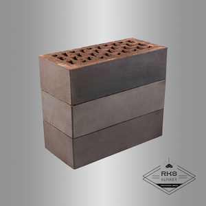 Кирпич клинкерный Roben (Польша), Brisbane антрацит гладкий, NF