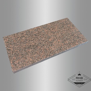 Гранитная плитка Peach Red HB, Thermo/Polished