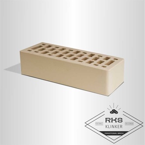 Кирпич облицовочный Маркинский, светло-бежевый, гладкий, 1 НФ