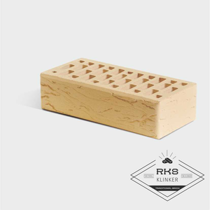 Кирпич облицовочный Маркинский, соломенный риф, 1 НФ
