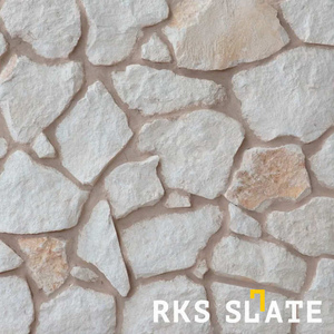 Фасадный облицовочный камень White Limestone Loose