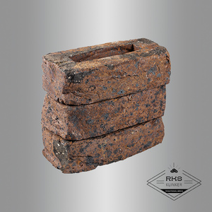 Кирпич лицевой Сафоновский клинкер № 10, 210x100x65 мм