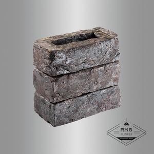 Кирпич лицевой Сафоновский клинкер № 11, 210x100x65 мм