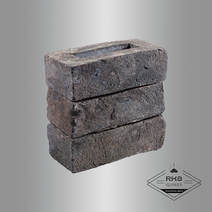 Кирпич лицевой Сафоновский клинкер № 14, 210x100x65 мм