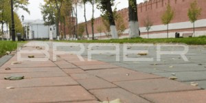 Тротуарная плитка БРАЕР Старый Город Ландхаус серый и техас - Кремль. Тула (2)