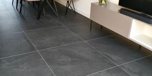 Долговечная каменная плитка для интерьера RKS SLATE Сланец Brazil Black Natural фото объектов (8)
