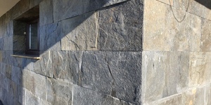 Каменная плитка для фасада дома купить RKS SLATE Сланец Deoli Green Natural (2)