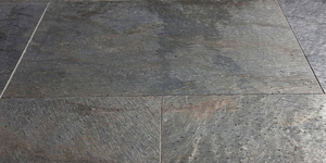 Натуральная плитка из камня для пола заказать RKS SLATE Сланец Deoli Green Brushed (3)