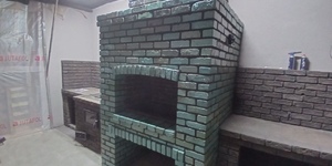Печь из кирпича Царский 2 вида, Абрамцево, Монтенегро (2)