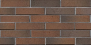 Клинкерный_кирпич_ЛСР_Прага_светло-коричневый_флеш_Крафт_0,7НФ_ на_сером_шве
