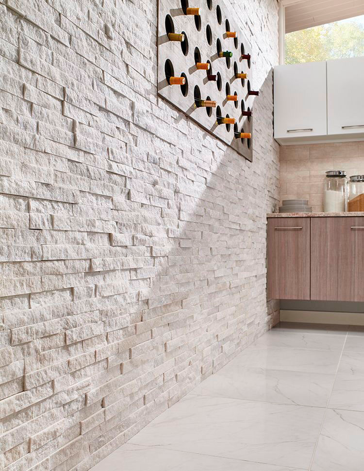 3D панели Кварцит White Quartz Classic 17