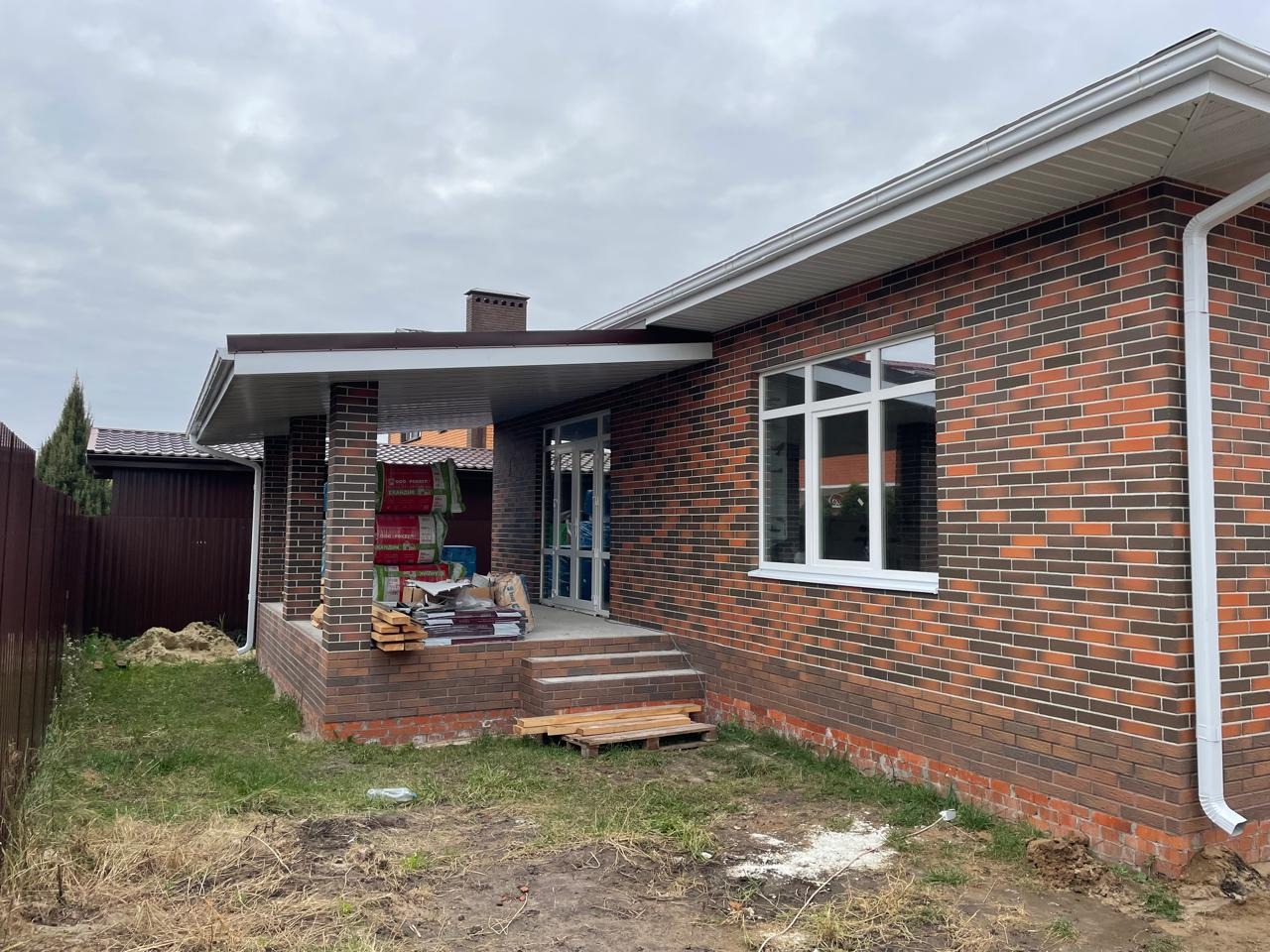 Клинкерный кирпич ЛСР "Прага" светло-коричневый флэш, гладкий, 0,7НФ 3