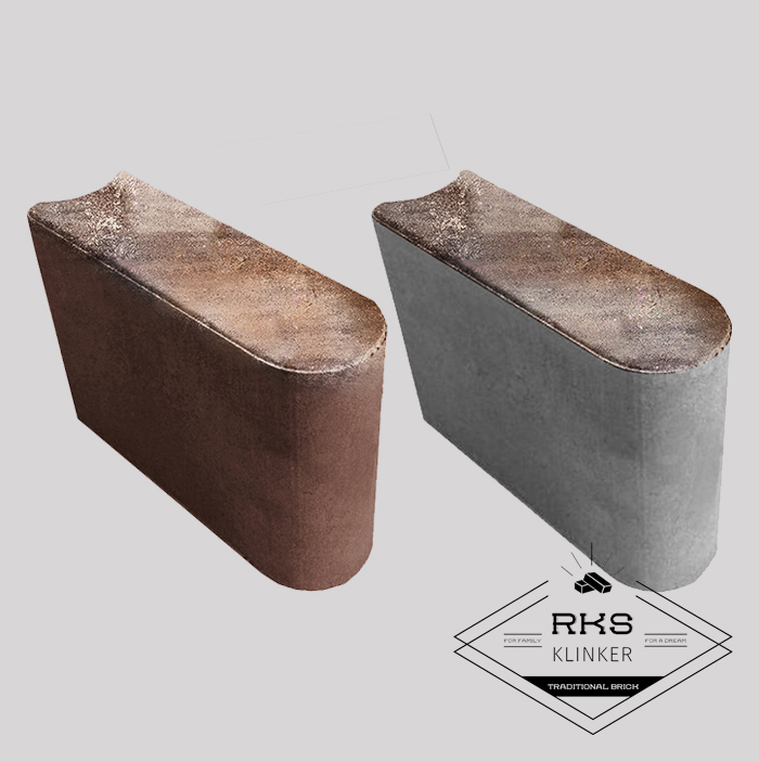 Бордюр Шарнирный SteinRus, БРШ 25.20.8R, Color Mix Берилл п/о в Смоленске