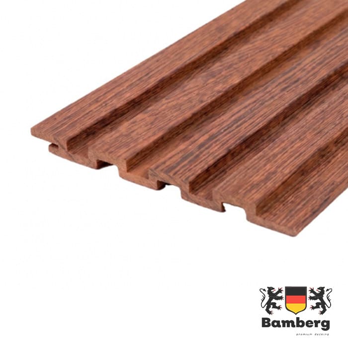 Реечная панель Bar Lines, African Bubinga в Смоленске