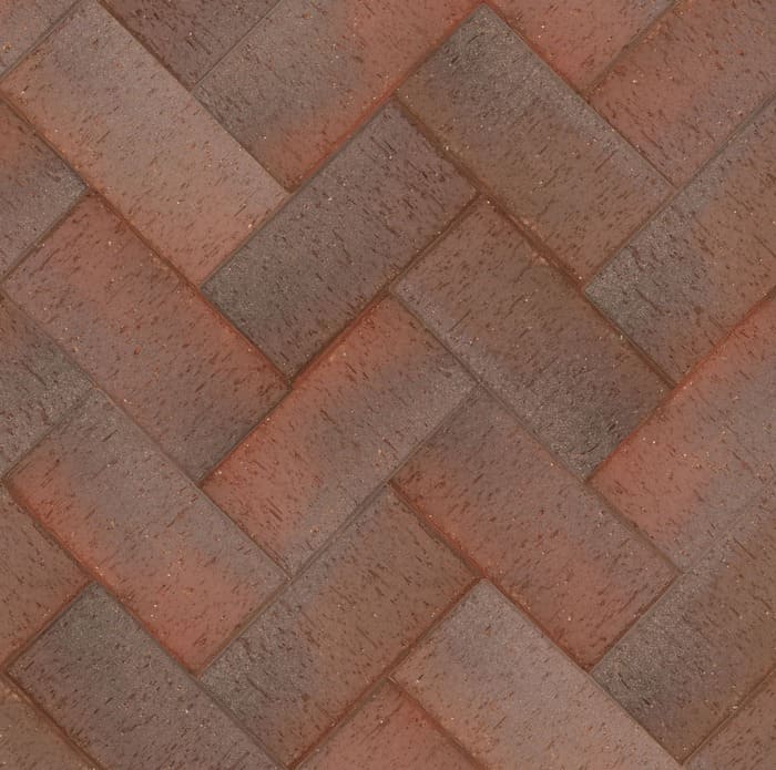 Клинкер тротуарный ангобированный ЛСР "Женева" Серебро Классик в Смоленске