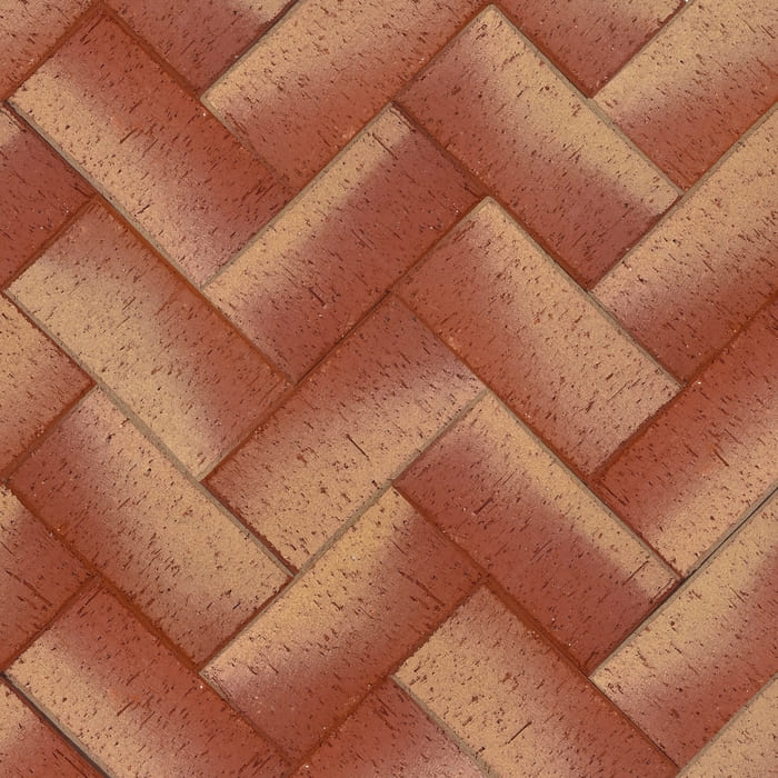 Клинкер тротуарный ЛСР красный "Канны" Золото Классик в Смоленске