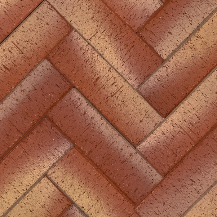 Клинкер тротуарный ЛСР красный "Канны" Золото Лонг в Смоленске