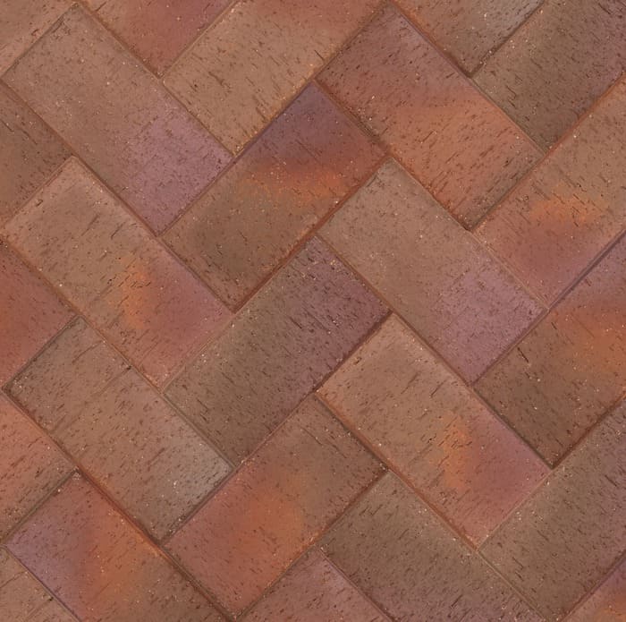 Клинкер тротуарный ангобированный ЛСР "Милан" Бордо Классик в Смоленске