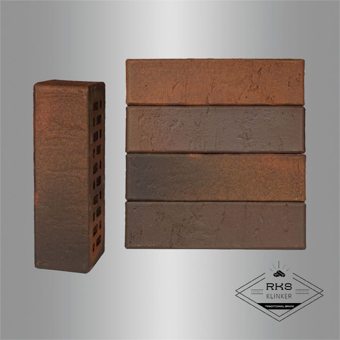 Клинкерный кирпич ЛСР "Прага" светло-коричневый флеш, Крафт 0.7НФ в Смоленске