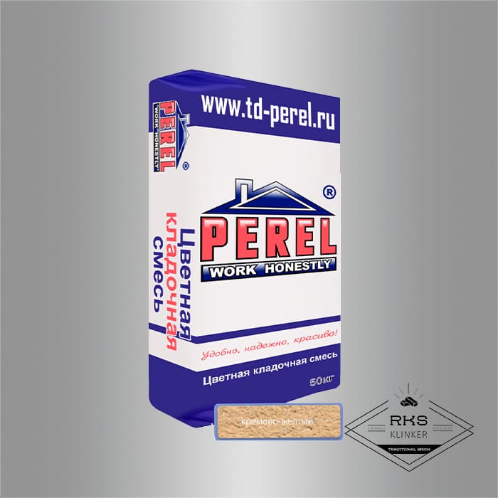 Кладочная смесь PEREL SL 30/кремово-жёлтый в Смоленске