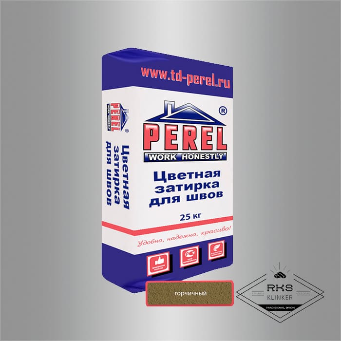 Затирочная смесь Perel RL 36/горчичная в Смоленске
