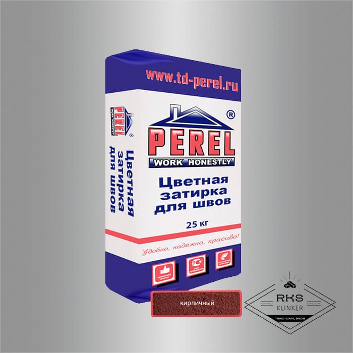 Затирочная смесь Perel RL 38/кирпичная в Смоленске